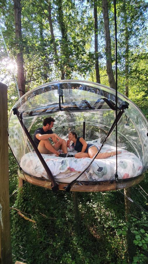 Les Bulles De La Maison Du Rocher Noisy-sur-Ecole Екстер'єр фото