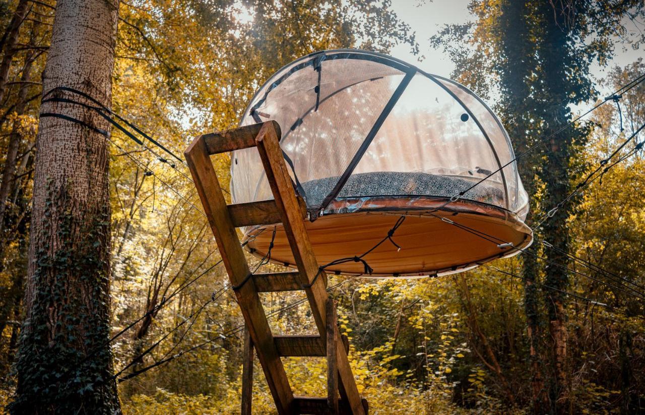 Les Bulles De La Maison Du Rocher Noisy-sur-Ecole Екстер'єр фото